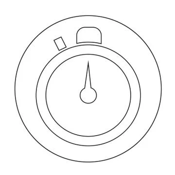 Time icon Stock Illustration