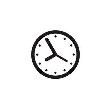 Time icon vector. Element for your design Stock Illustration