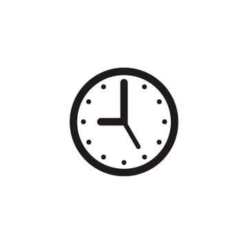 Time icon vector. Element for your design Stock Illustration