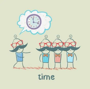 Time Stock Illustration