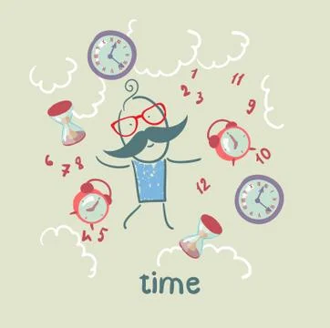Time Stock Illustration
