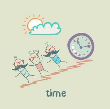 Time Stock Illustration