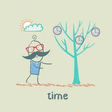 Time Stock Illustration