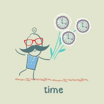 Time Illustrazione stock