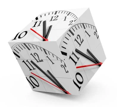 The time Stock Illustration