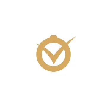 On time Illustrazione stock