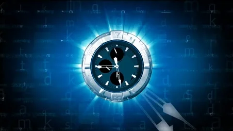 Time illustration Stock Footage 288148105