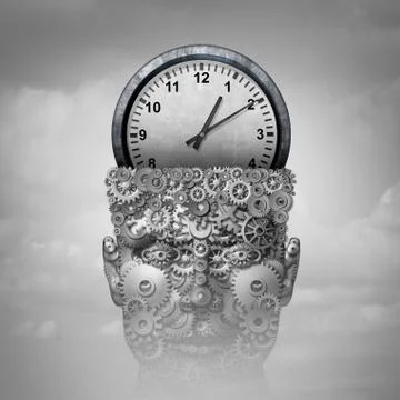 Time Intelligence Illustrazione stock