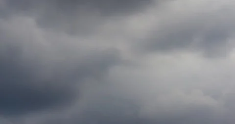 Time interval. The clouds. Overcast weather. Thunder Sky. Stock Footage 128694479