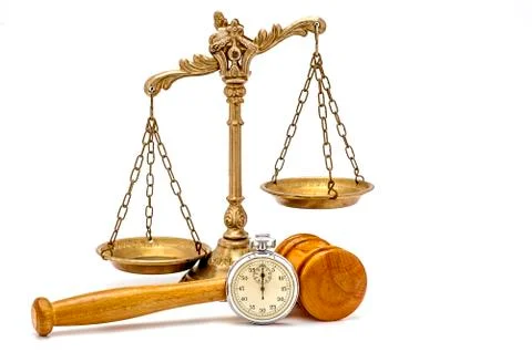 Time for justice Stock Photos