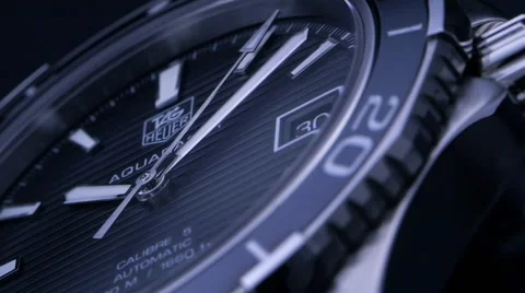 Time keeper - swiss mechanical watch Stock Footage 61607040