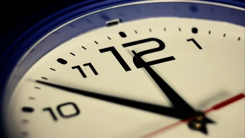 Time laps approaching twelve hours Video stock 97792236