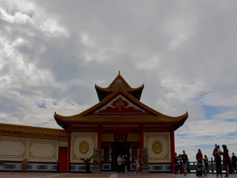 Time laps in Chin Swee Temple. Stock Footage 102493809