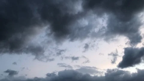 Time laps of clouds moving Stock Footage 106892874