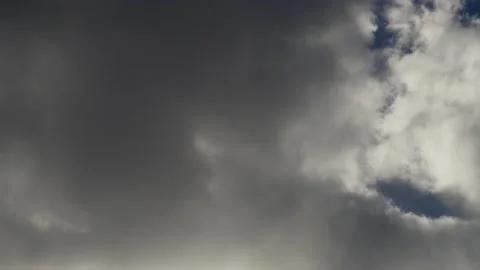 Time laps of clouds in the sky Stock Footage 195858244