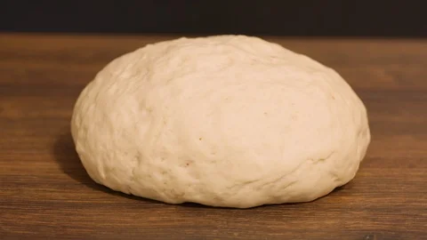 Time laps. the dough rise . Stock Footage 97592194