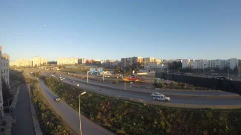 Time laps on the evening Video stock 147277183