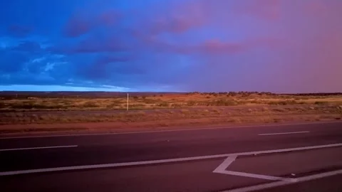 Time laps of heavy and fast traffic on highway road Stock Footage 248123550