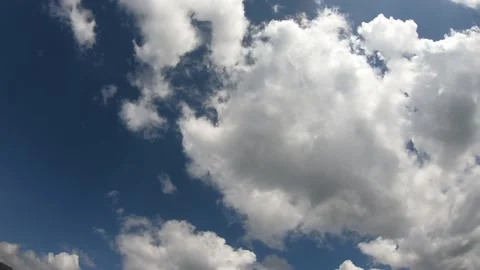 Time laps landscape, the movement of the clouds Stock Footage 142682657