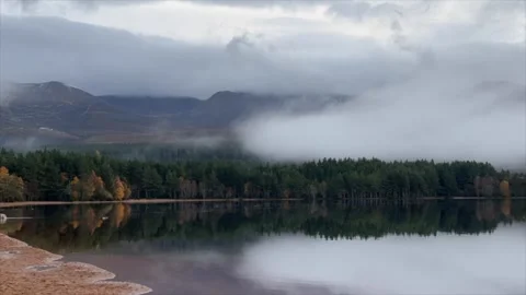 Time Laps of Loch Morlich Stock Footage 269552110