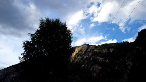 Time laps montagna Stock Footage 114139911