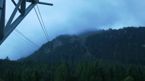 Time laps of mountains in Austria Stock Footage 80926121