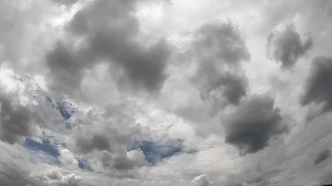 Time laps Movement of white clouds Stock Footage 111905235