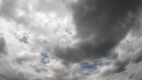 Time laps Movement of white clouds Stock Footage 111905335