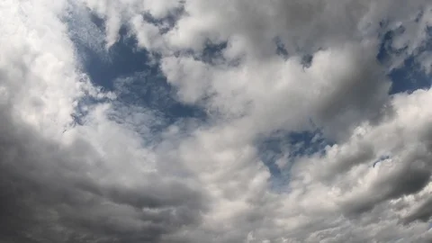 Time laps Movement of white clouds Stock Footage 111905448