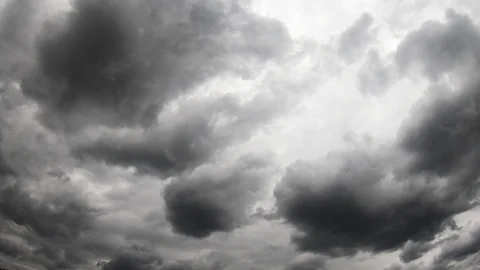 Time laps Movement of white clouds Stock Footage 111905535