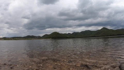 Time laps Movement of white clouds Stock Footage 111905631