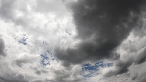 Time laps Movement of white clouds Stock Footage 111905639