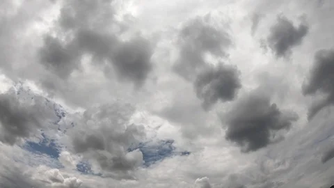 Time laps Movement of white clouds Stock Footage 111905658