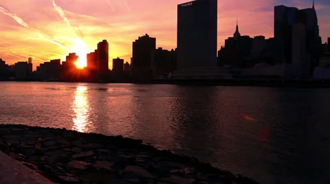 TIME LAPS New York Video stock 49113571