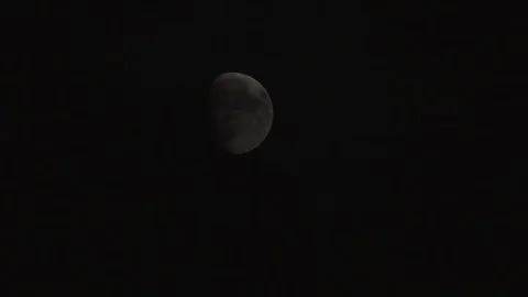 Time laps night moonlight summer Stock Footage 127531491