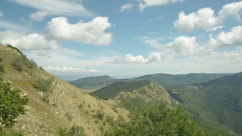Time laps on the Simbruini mountains 库存影片 162739309