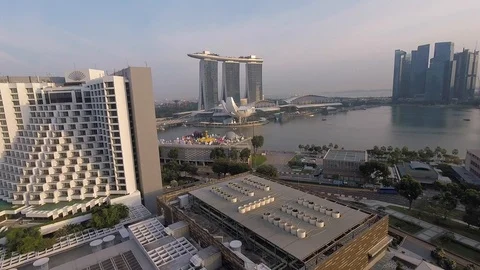 Time laps Singapore Stock Footage 89295864