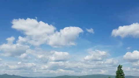 Time laps - sky, clouds, summer, day Stock Footage 109226355