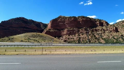 Time laps of traffic on the road Stock Footage 251934346