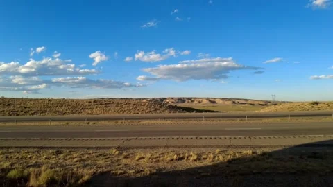 Time laps of traffic on the road Stock Footage 251934354