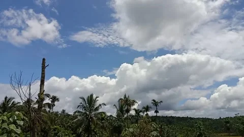 Time laps video of clouds Stock Footage 138824342