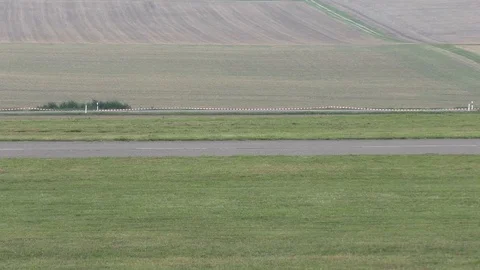 Time laps video from an new mini electro glider Stock Footage 116432919