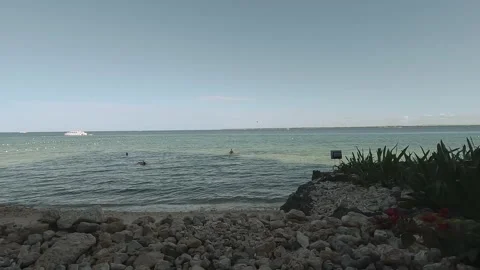 Time lapsd with drone on the scene Stock Footage 258146165