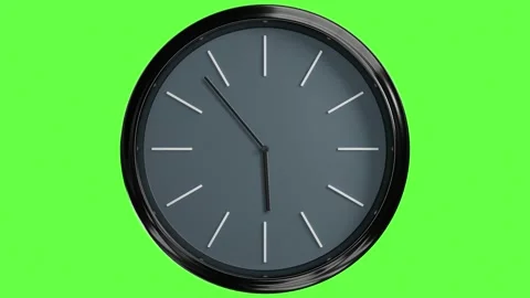 Time Lapse 12 hours Wall Clocks (3 different) Modern Gold Vintage 60fps 4k Stock Footage 167068310