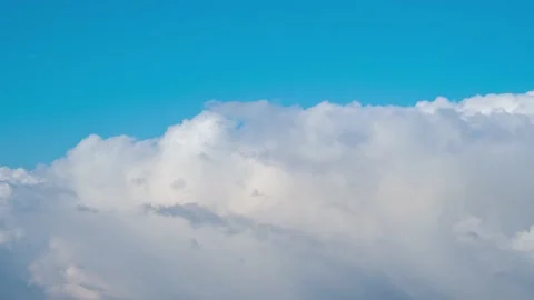 Time lapse 4k, clouds blue sky Stock Footage 152568655