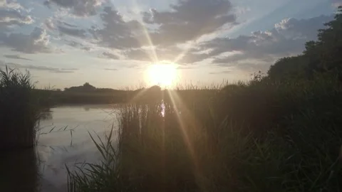 Time lapse 4K of Nature video footage Amazing Light of nature Landscape Stock Footage 159228634