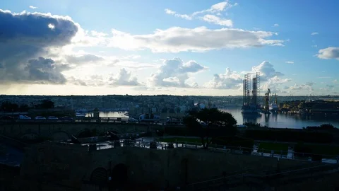 Time lapse 8K Malta Stock Footage 129788014