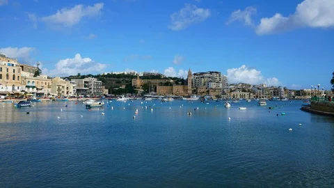 Time lapse 8K Malta Stock Footage 129788950