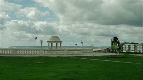 TIME LAPSE ACTIVITY AT DE LA WARR PAVILION IN UK 4K Stock Footage 289735331