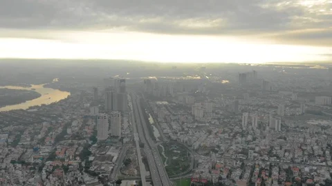 Time lapse aerial view of Stock Footage 101967934